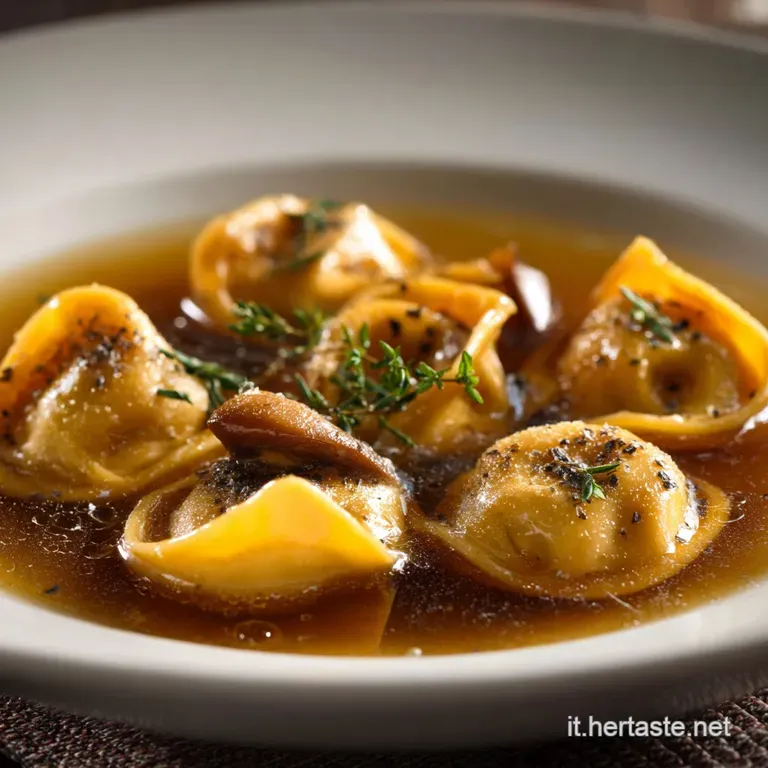 Men&ugrave; Di Natale: Cappelletti in Brodo Labbraccio Caldo Della Tradizione Italiana presentation