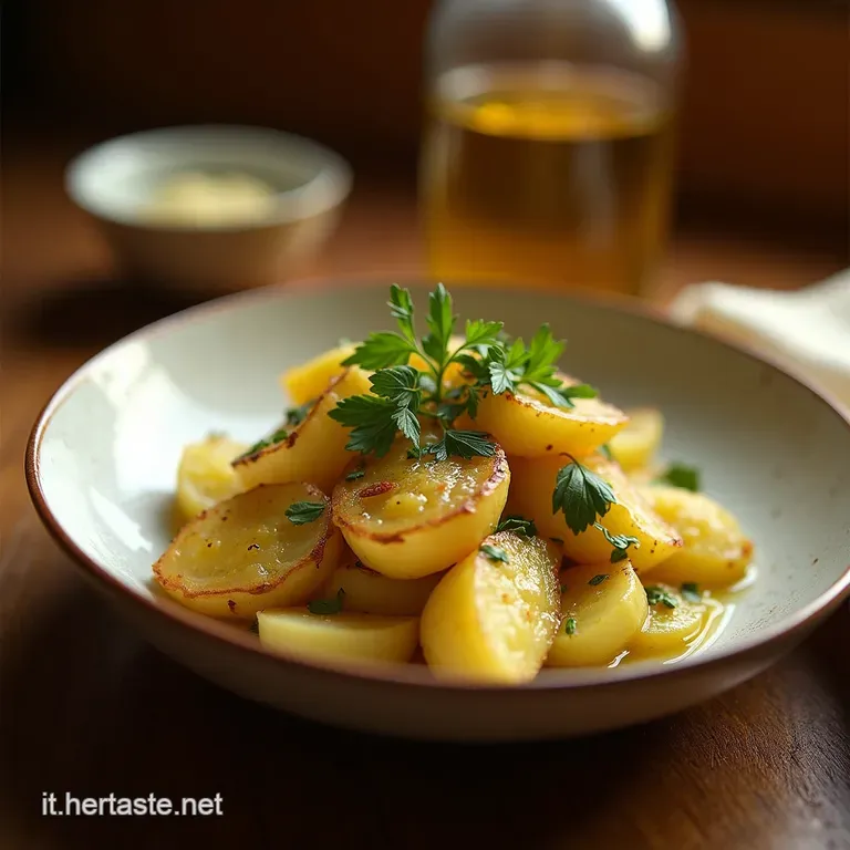 Trionfo Di Primavera Carciofi E Patate Al Forno Profumati Al Timo presentation