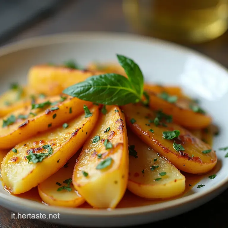 Trionfo di Primavera Carciofi e Patate al Forno Profumati al Timo