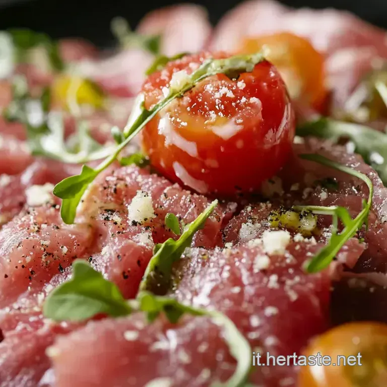 Carpaccio di Carne Salada Fatto in Casa