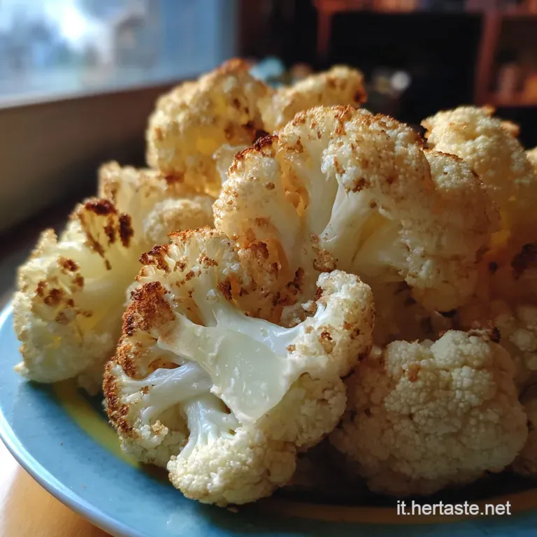 Cavolfiore Schiacciato in Padella Loro Croccante Del Contadino presentation