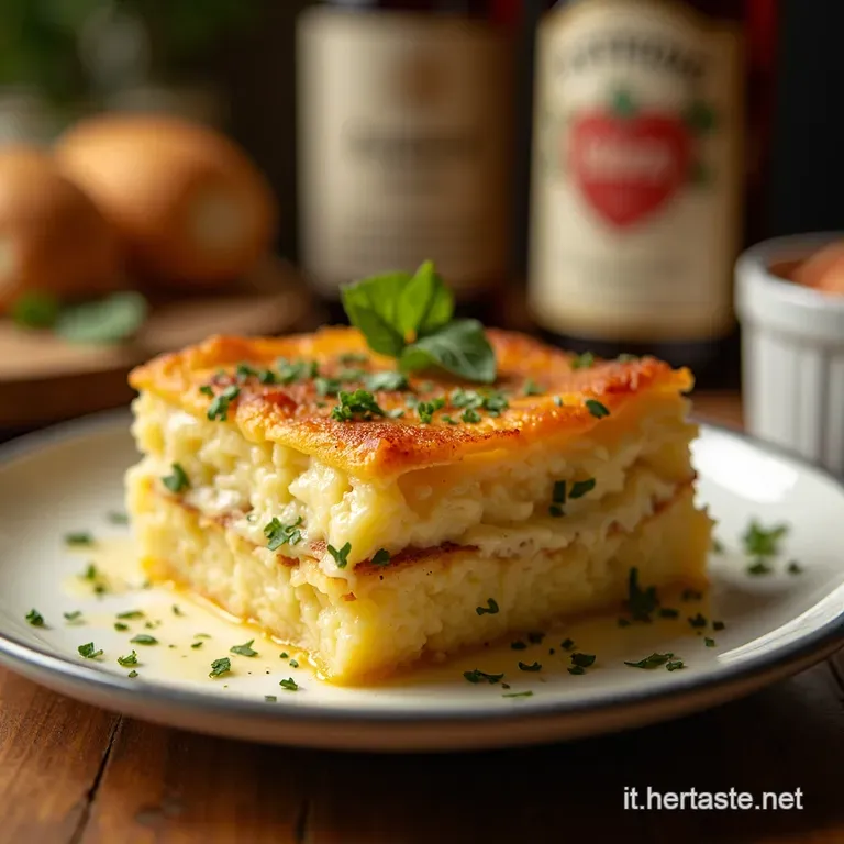 Cavolfiore Gratinato Cremoso Labbraccio Della Besciamella Della Nonna presentation