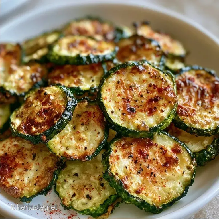 Chips Di Zucchine In Friggitrice Ad Aria