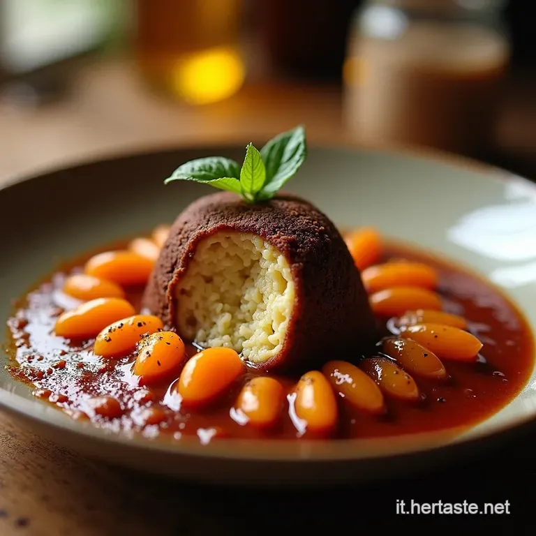 Ciambellone Al Cioccolato Della Nonna presentation