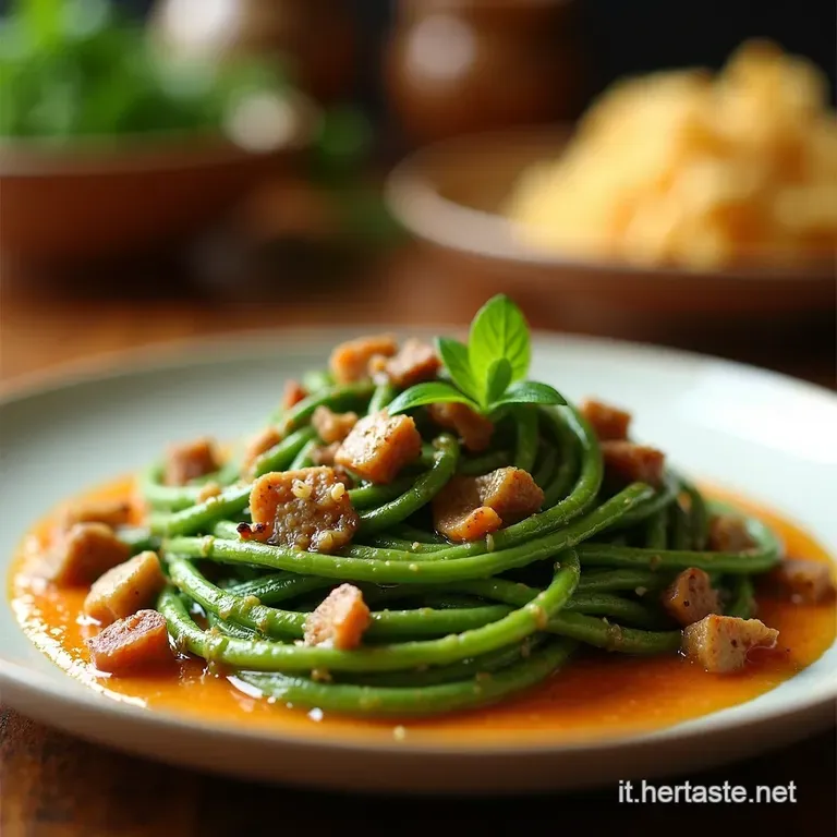 Cicoria Ripassata Alla Romana presentation