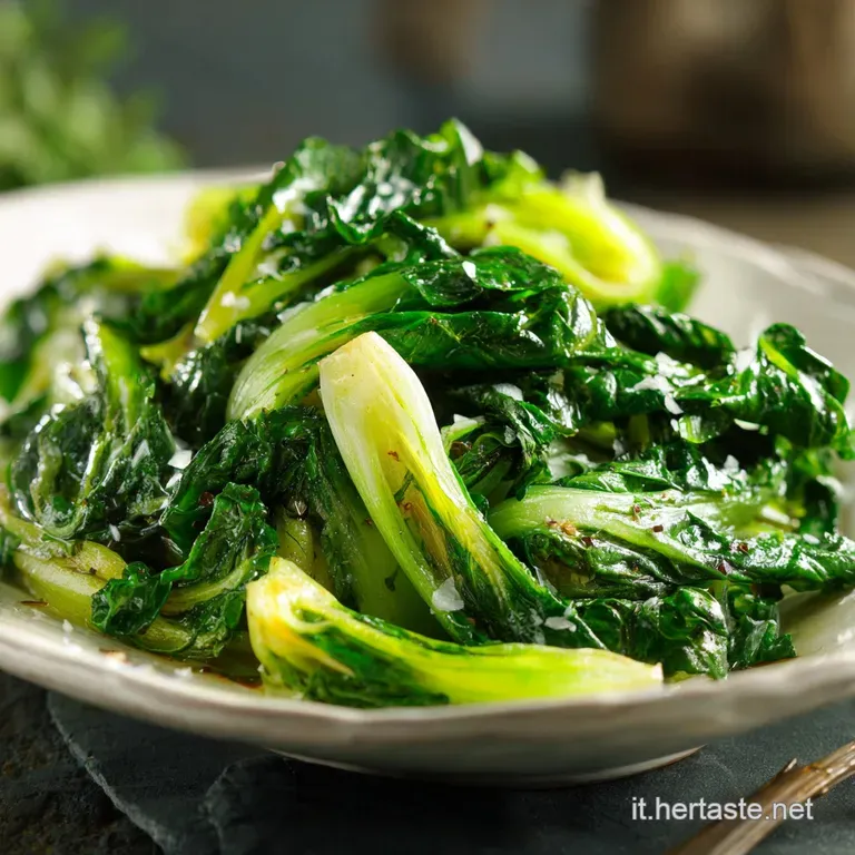 Ricetta Autentica Cicoria alla Romana Ripassata