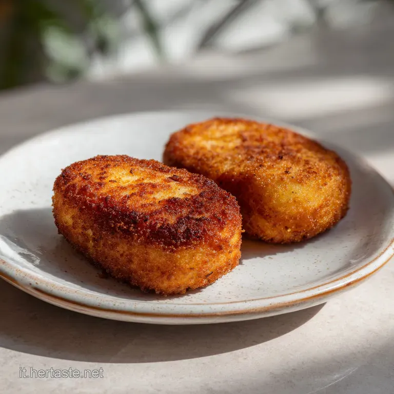 Crocchette di Patate: Guscio Vitreo e Vellutato