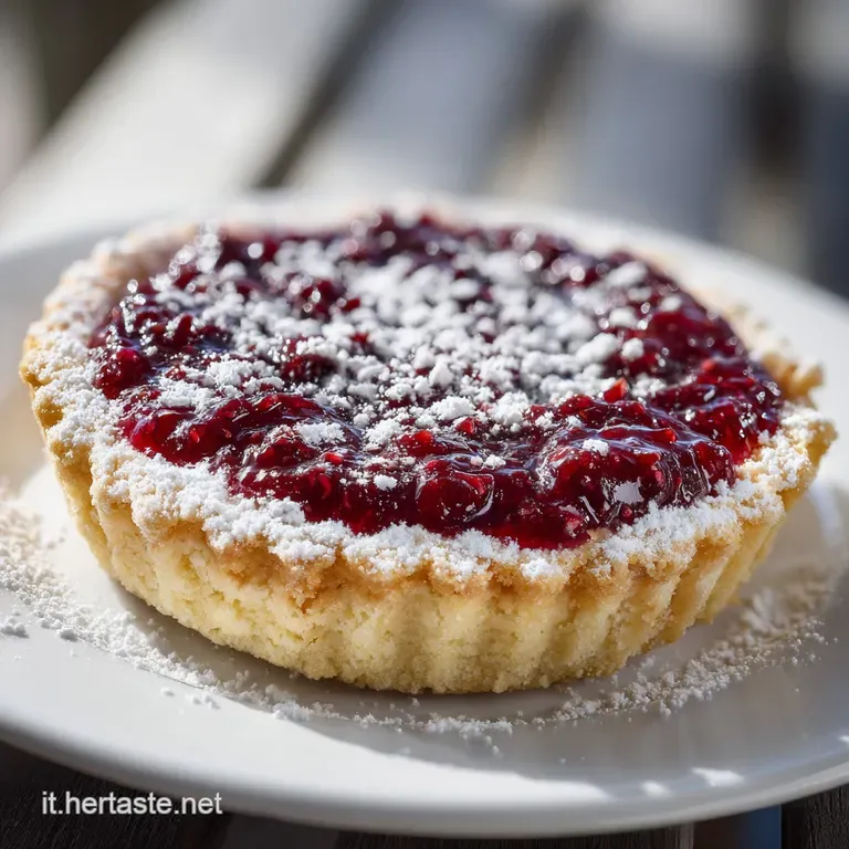 Crostata Ricotta Marmellata Cremosa