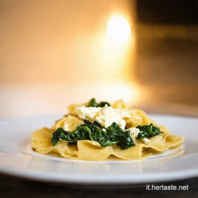 Fagottini Di Pasta Sfoglia Ripieni Ricotta E Spinaci presentation