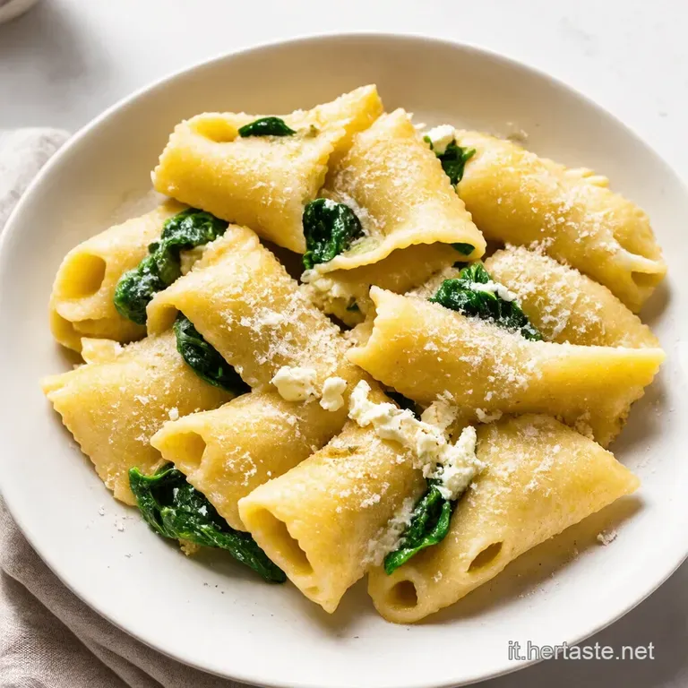 Fagottini di Pasta Sfoglia Ripieni Ricotta e Spinaci