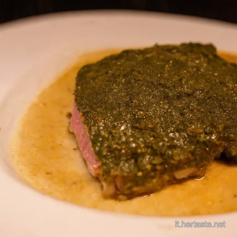 Filetto Di Manzo Al Pepe Verde presentation