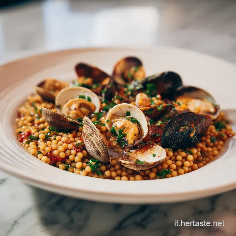 Fregola Sarda con Pesce del Mare