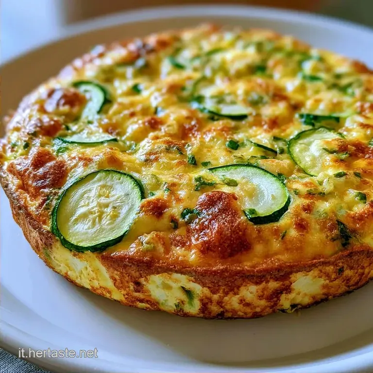 Frittata di Zucchine Cremosa in 25 Minuti