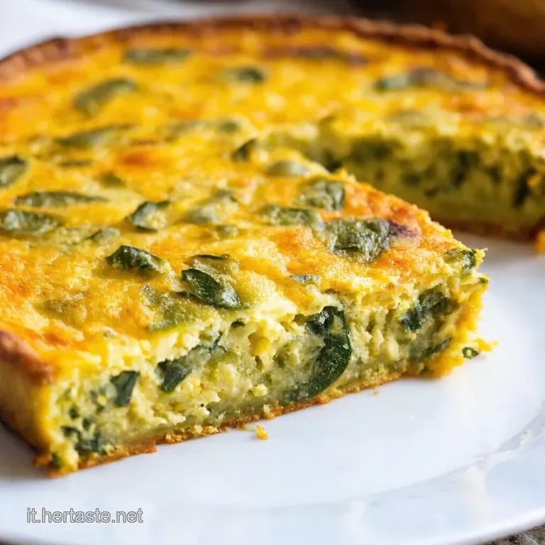 Frittata Di Zucchine Cremosa Un Sole Nel Piatto presentation