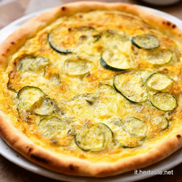 Frittata Di Zucchine Croccante Pi&ugrave; Buona Della Pizza presentation