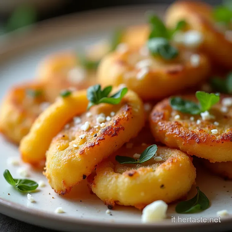 Petali Croccanti Frittelle di Cavolfiore al Forno con Tocco di Parmigiano e Erbe Aromatiche