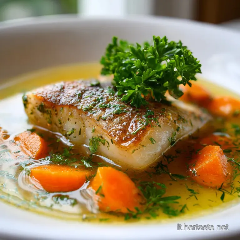 Fumetto di Pesce o Brodo di Pesce Fatto in Casa