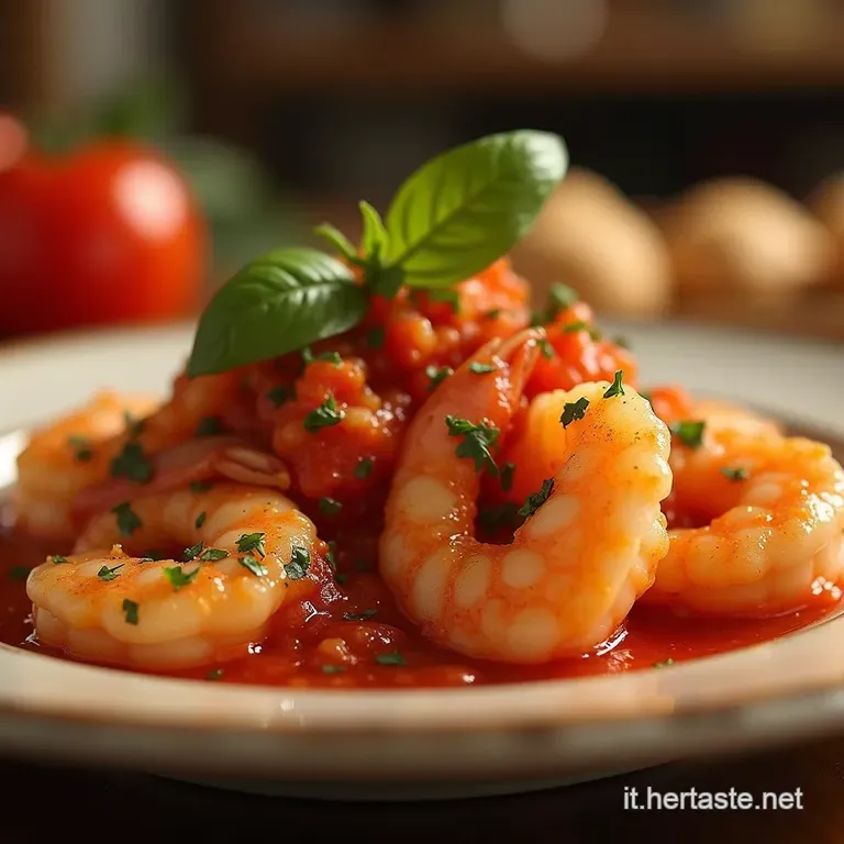 Gamberetti in Salsa Rosa Il Classico Italiano Rivisitato Coctel Di Gamberi Perfetto presentation