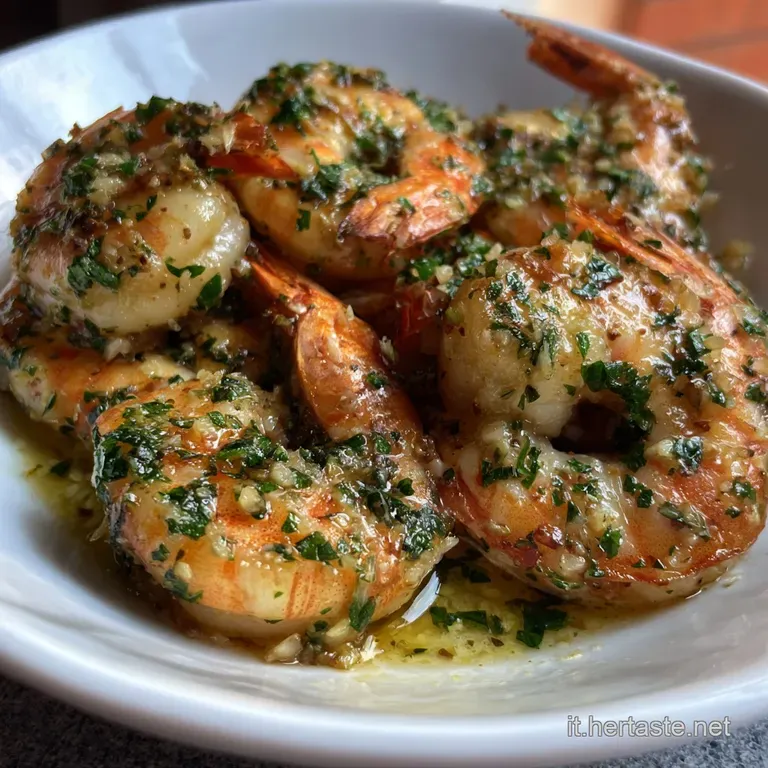 Gamberi in Padella Aglio Olio E Prezzemolo: La Ricetta Veloce presentation
