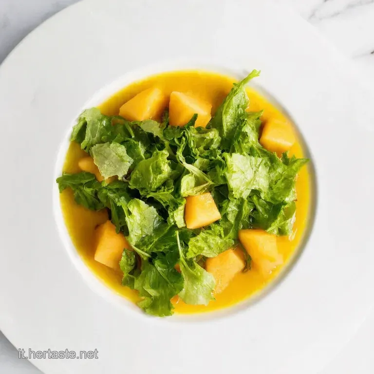 Insalata di Melone Scenografica Freschezza dEstate nel suo Guscio