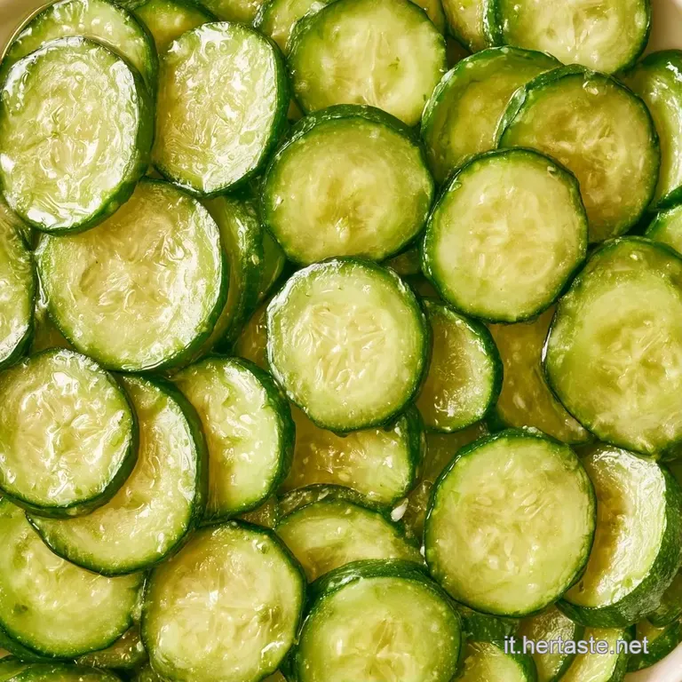 Composizione di zucchine a spirale verde brillante, scaglie di formaggio bianco e menta fresca in un piatto di ceramica.