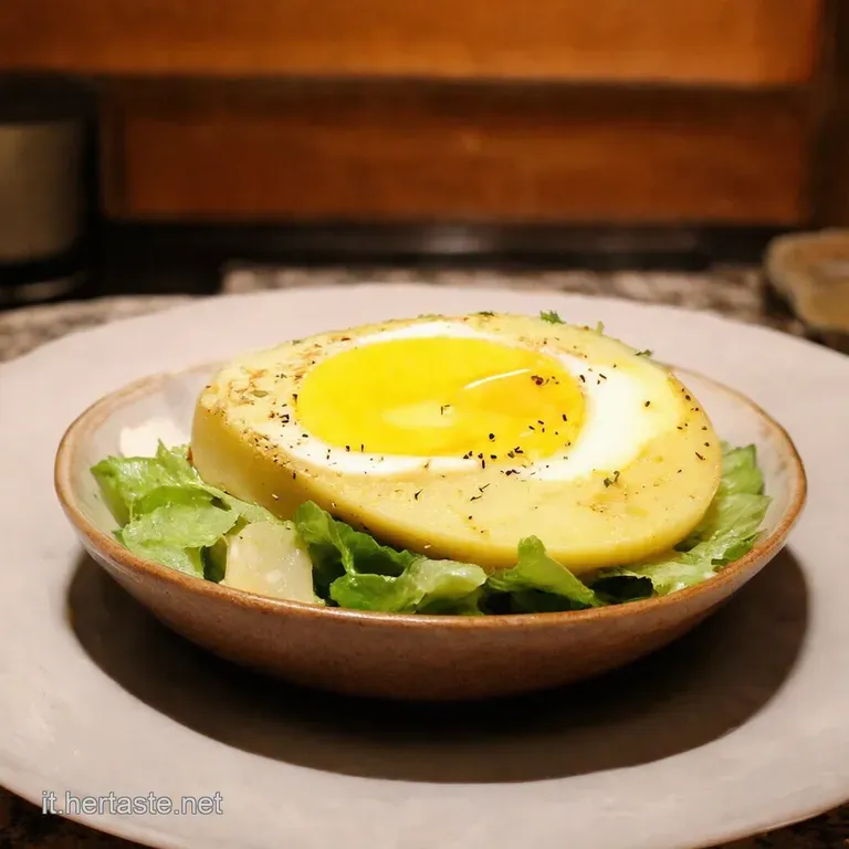 Insalatona Ricca Allitaliana Tonno Uova E Patate presentation