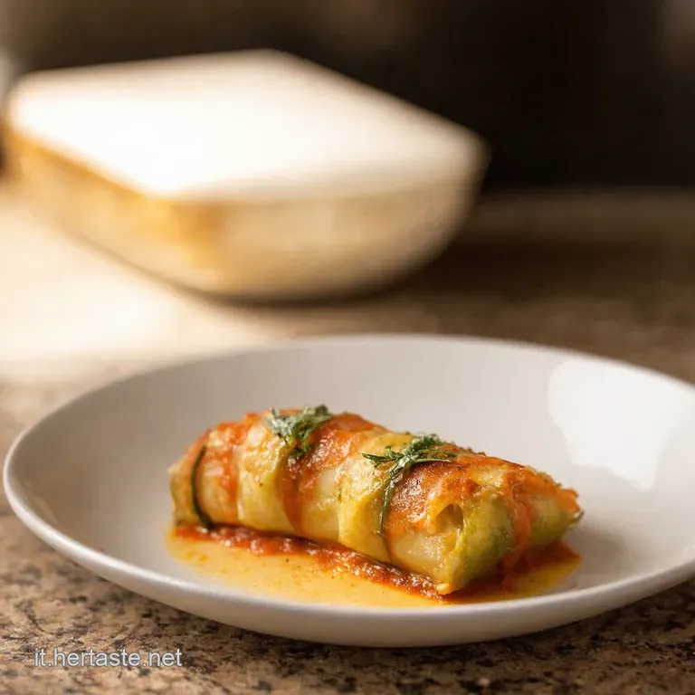 Involtini Di Melanzane Alla Parmigiana Un Classico Rivisitato in Friggitrice Ad Aria presentation
