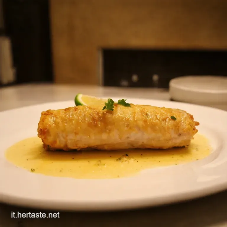 Involtini Di Pollo Al Limone Con Verdure Croccanti presentation