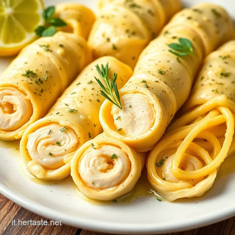 Involtini di Pollo Sorpresa al Limone 
