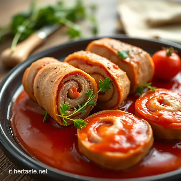 Involtini di Vitello alla Sorrentina