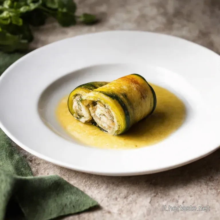 Involtini di Zucchine Ripieni al Forno