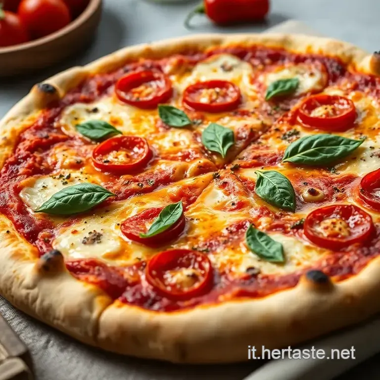 La Perfetta Pasta Per La Pizza Fatta in Casa presentation