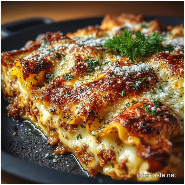 Il Sospiro della Nonna Lasagne Rustiche al Rag&ugrave; Lento e Profumo di Maggiorana