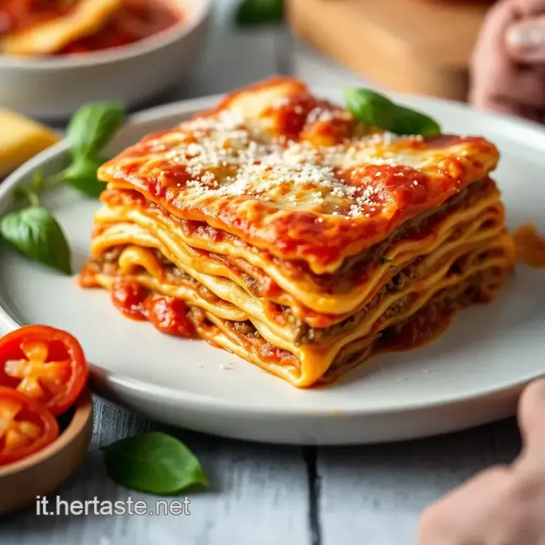 Lasagne Alla Bolognese: La Ricetta Perfetta presentation