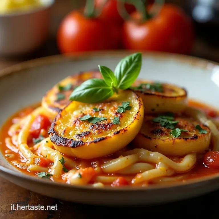 Melanzane Croccanti Della Nonna in Padella Con Pangrattato Dorato presentation