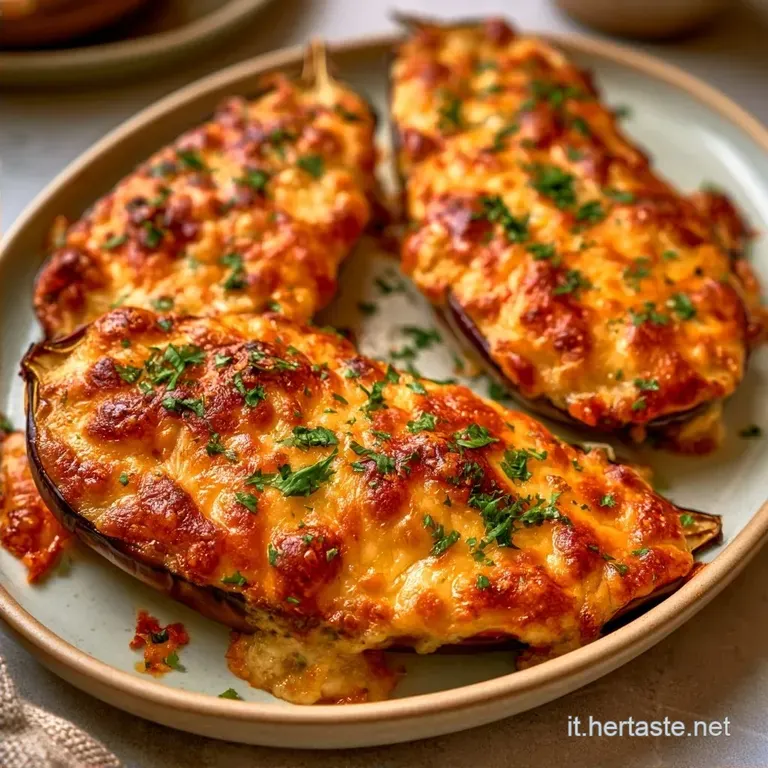 Melanzane Estive Ripiene con Mozzarella