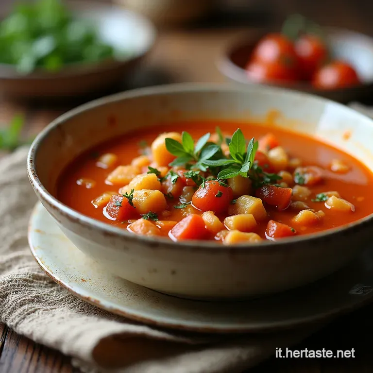 Minestrone del Contadino LOrto in Tavola Ricco e Salutare