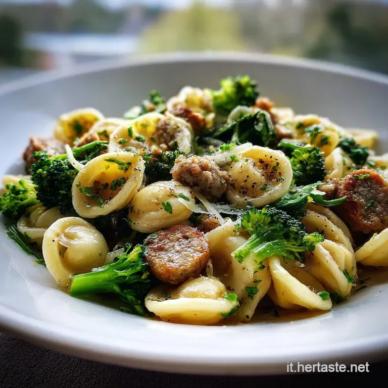 Orecchiette Salsiccia e Broccoli