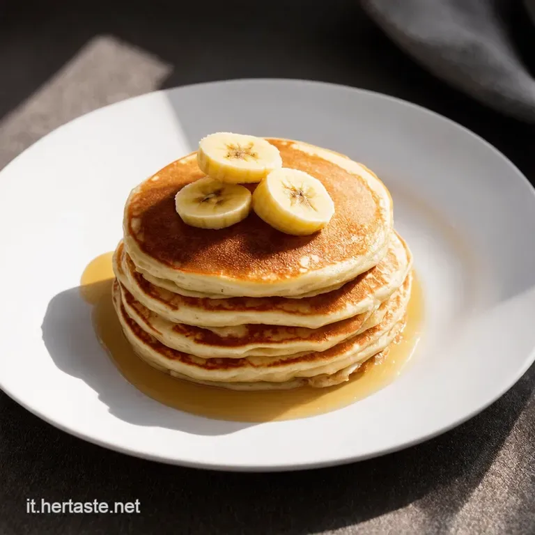 Pancake alla Banana Un Risveglio Soffice e Goloso