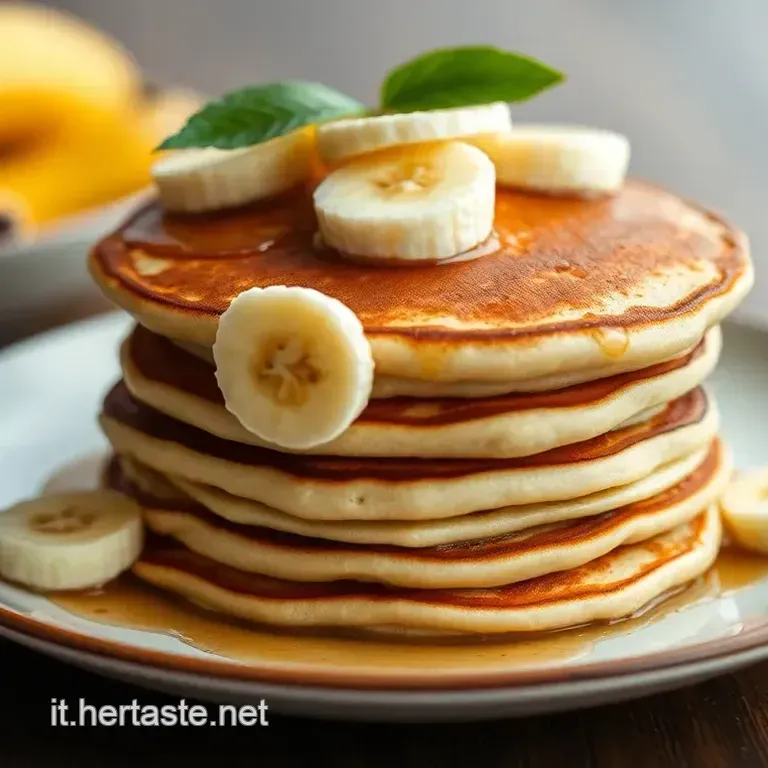 Pancakes alla Banana &ndash; Dolce Risveglio