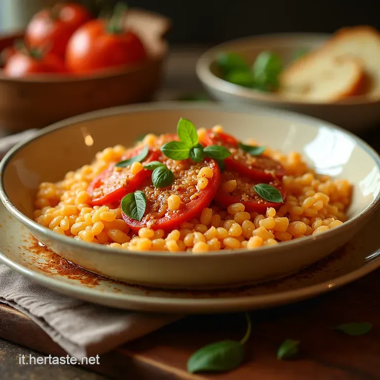 Pane Frattau Autentica Ricetta Sarda presentation