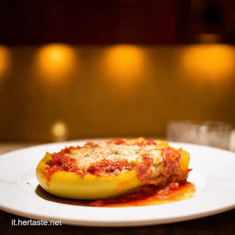 Parmigiana Di Melanzane Napoletana presentation