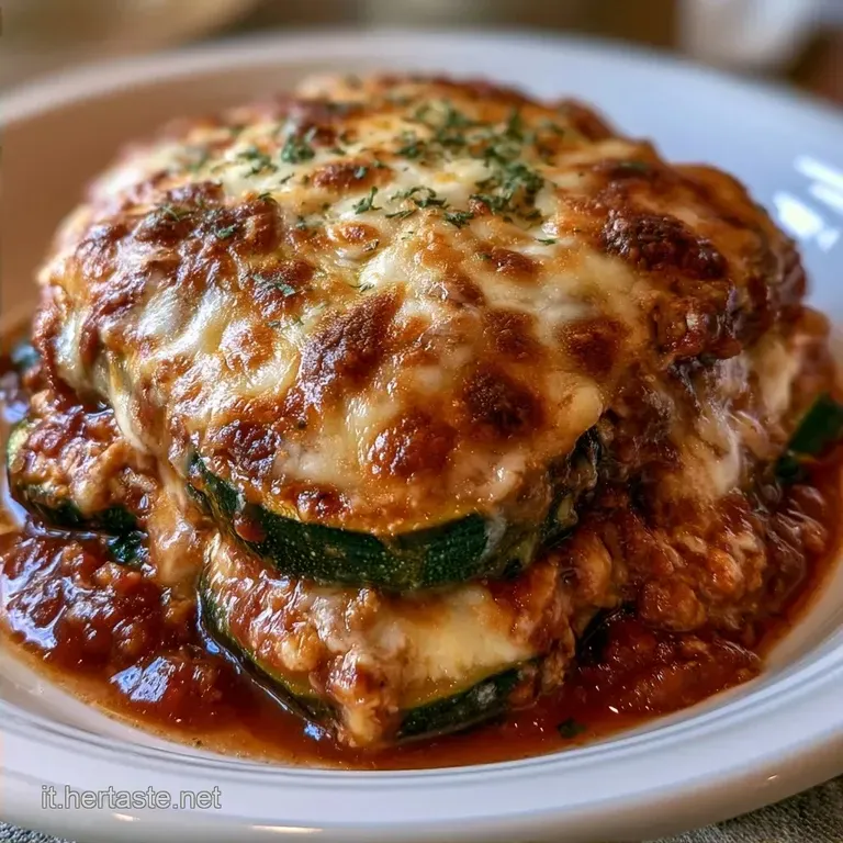 Parmigiana di Zucchine Leggera al Forno