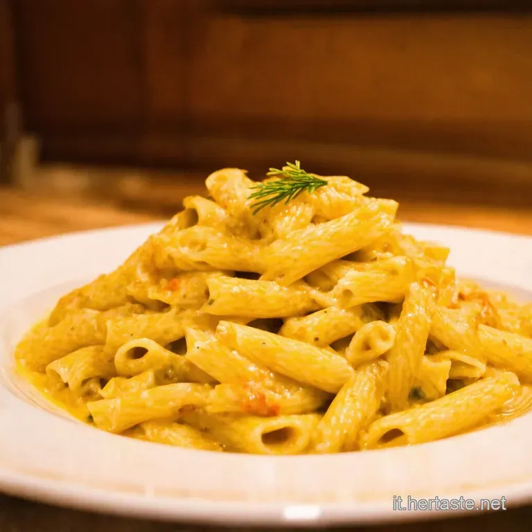 Pasta Al Fischio Con Salsiccia E Funghi presentation