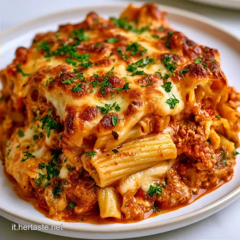 Pasta Al Forno Pasticciata con Rag&ugrave; e Besciamella