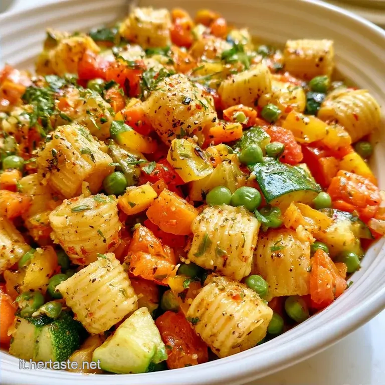 Pasta Al Forno Con Verdure Senza con Zucchine e Peperoni