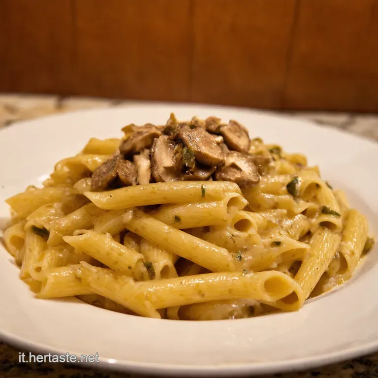 Pasta Alla Boscaiola: Funghi Salsiccia E Profumo Di Bosco presentation