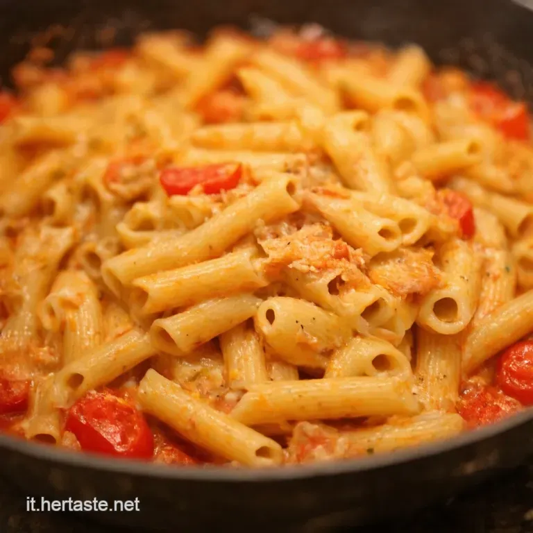 Pasta Alla Puttanesca Del Pescatore presentation