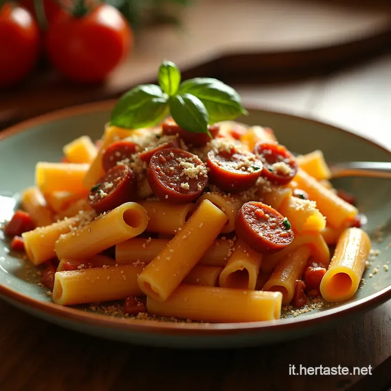 Pasta Alla Zucca E Salsiccia Un Classico Autunnale presentation