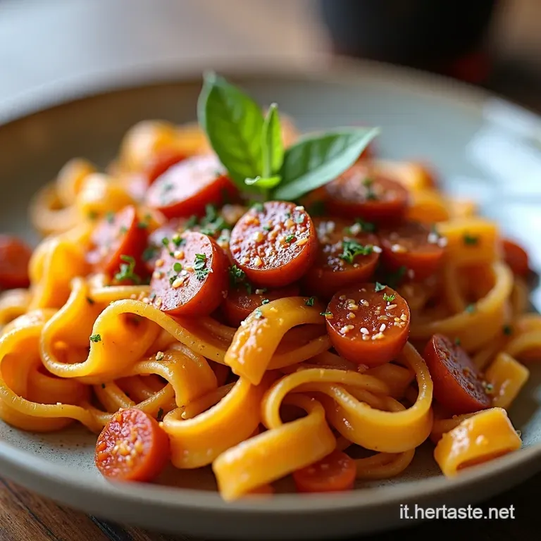 Pasta alla Zucca e Salsiccia Un Classico Autunnale